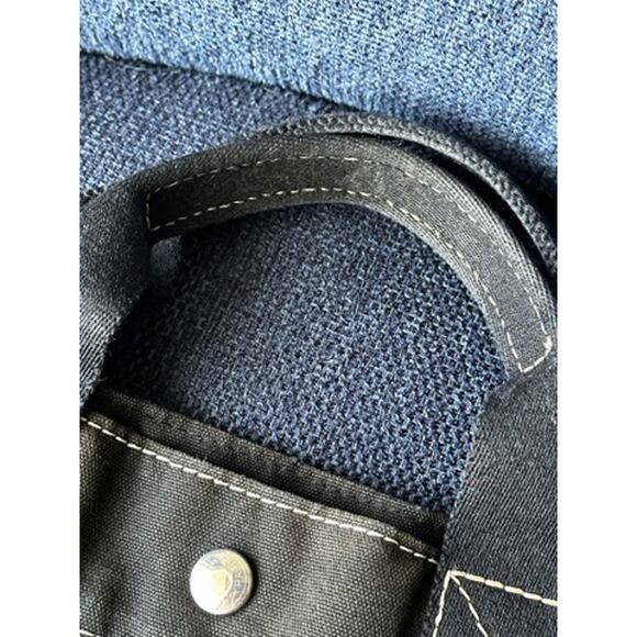 Hermès Toile Fourre-Tout MM* BLACK in VERY good‎ condition! DEAL ALERT COA - Picture 8 of 16